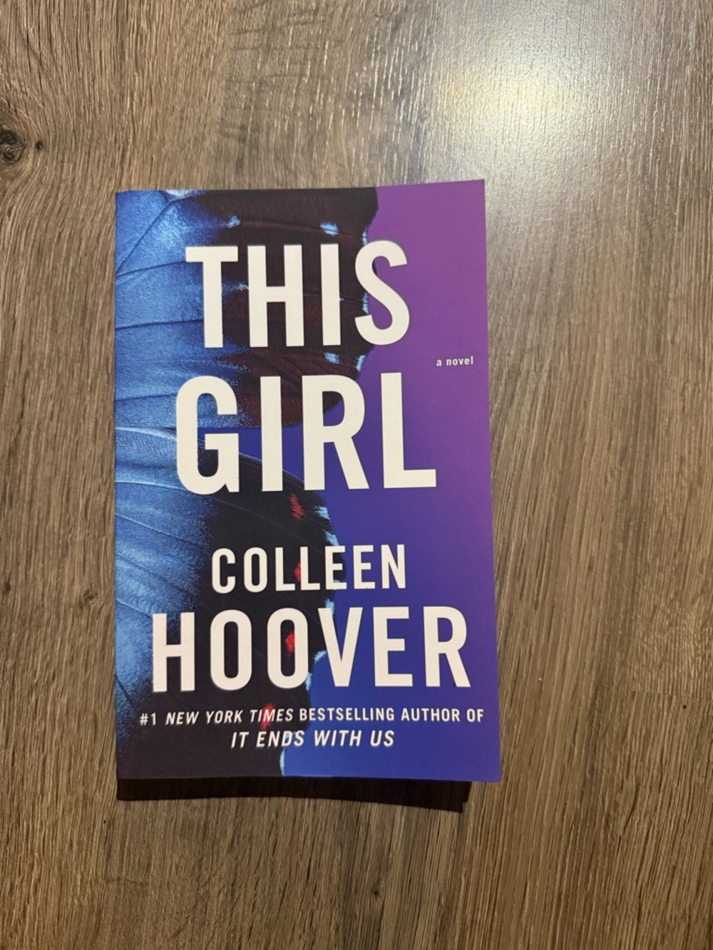 💛 3 for $15 💛 This Girl by Colleen Hoover — Purple & Blue Paperback